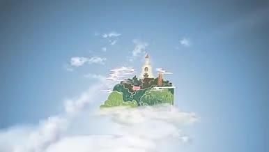 简洁中国风国潮古镇旅游风景片头AE模板视频的预览图